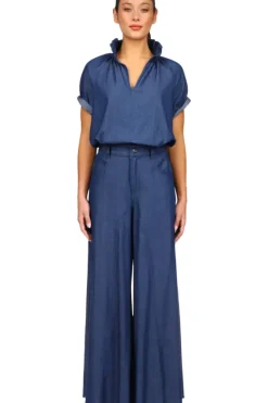 A Shirt Thing Margot Short Sleeve Top in^ Tops