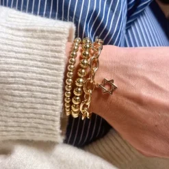 ALEXA LEIGH Paloma Star of David Bracelet in^ Bracelets
