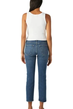 Amo Denim Chloe Cropped Jeans in^ Denim