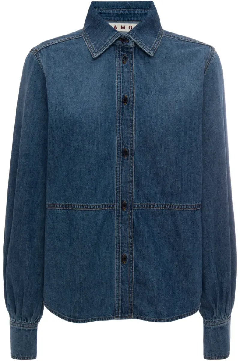 Amo Denim Dominique Shirt in^ Tops
