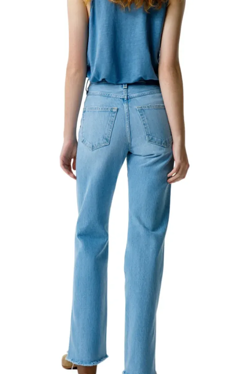Amo Denim Liz Split Flare in^ Denim