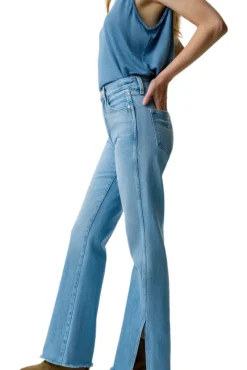Amo Denim Liz Split Flare in^ Denim