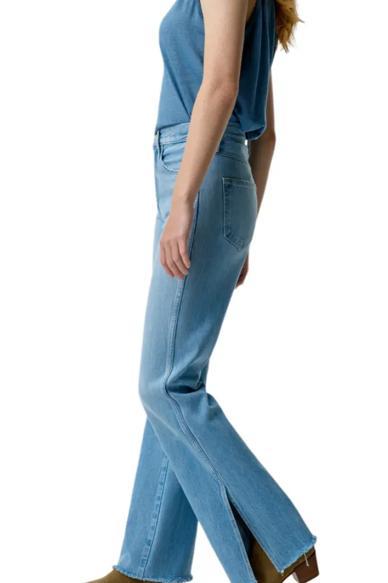 Amo Denim Liz Split Flare in^ Denim