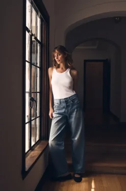 Amo Denim Sandra Baggy in^ Denim