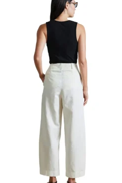 Apiece Apart Bari Crop Trousers in^ Pants, Shorts, & Skirts