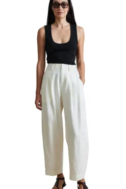 Apiece Apart Bari Crop Trousers in^ Pants, Shorts, & Skirts