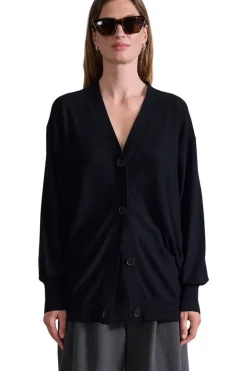Apiece Apart Drippy Tissue Cardigan in^ Sweaters