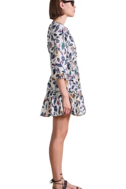 Apiece Apart Mini Mitte Dress in Garden Cream Floral^ Dresses & Jumpsuits