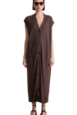 Apiece Apart Olana Knit Midi Dress in^ Dresses & Jumpsuits