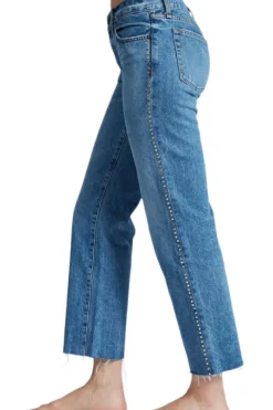 ASKK-NY ASKK NY Low Rise Straight Leg Denim in^ Denim