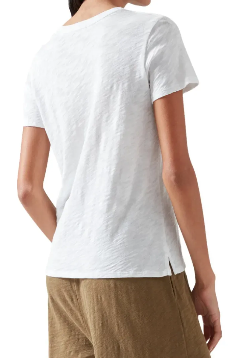 ATM AnthonyThomas Melillo ATM Slub Jersey Schoolboy Crewneck Tee^ Tops