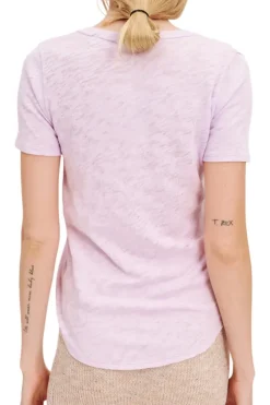 ATM AnthonyThomas Melillo ATM Slub Jersey Short Sleeve V-neck Tee^ Tops