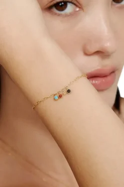Chan Luu Inc. Chan Luu Charm Gold Bracelet in^ Bracelets