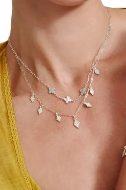 Chan Luu Inc. Chan Luu Cross Links Necklace in^ Necklaces