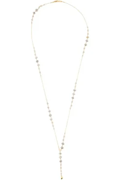 CHAN LUU INC. Chan Luu Lariat Beaded Necklace in Yellow Gold^ Necklaces