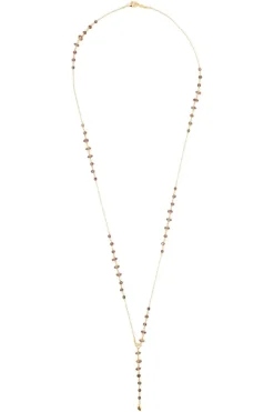 CHAN LUU INC. Chan Luu Lariat Beaded Necklace in Yellow Gold^ Necklaces