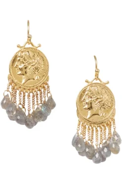 CHAN LUU INC. Chan Luu Medusa Earrings in^ Earrings