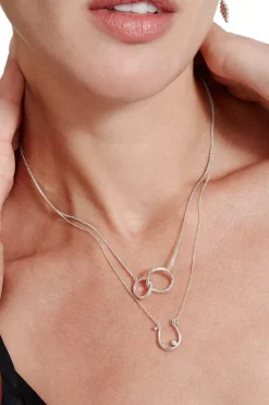 Chan Luu Inc. Chan Luu Nested Circle Necklace in^ Necklaces