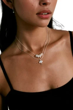 CHAN LUU INC. Chan Luu Silver Hilo Necklace in^ Necklaces