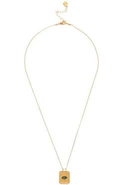 Chan Luu Inc. Chan Luu Twist Evil Eye Charm Necklace in^ Necklaces