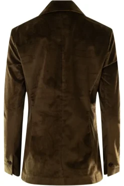 CIRCOLO 1901 Velvet Paisley Slim Blazer^ Blazers & Outerwear