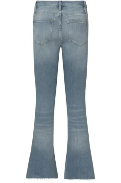 Frame Denim Le Crop Mini Boot Cascade in^ Denim