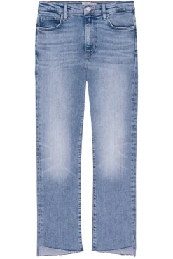 Frame Denim Le High Straight Corkscrew in^ Denim