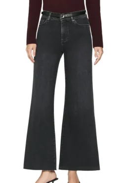 Frame Denim Le Palazzo Crop in^ Denim