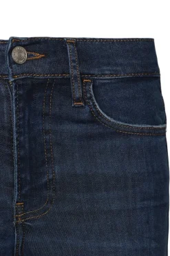 Frame Denim Le Palazzo Crop Raw After in^ Denim