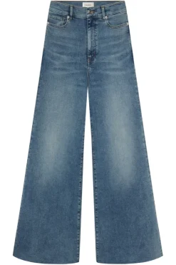 Frame Denim Le Palazzo Crop in^ Denim