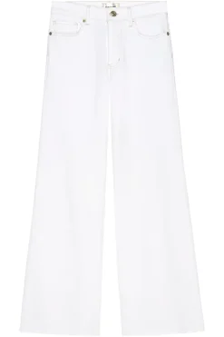 Frame Denim Le Palazzo Crop Raw After in^ Denim