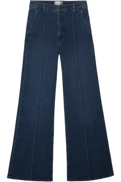 Frame Denim Pintuck Trouser in^ Denim