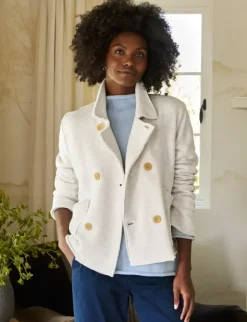Frank & Eileen Cropped Peacoat in^ Blazers & Outerwear