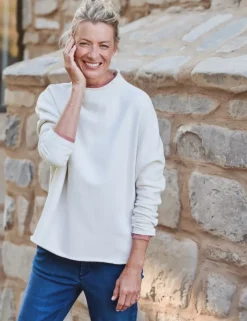 Frank & Eileen Effie Funnel Neck Capelet in^ Tops