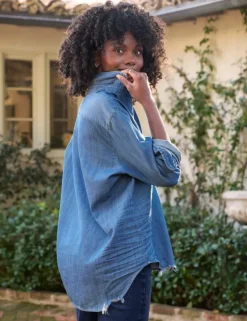 Frank & Eileen Eileen Long Sleeve Shirt in^ Tops