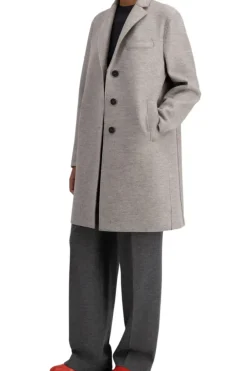 Harris Wharf London Pressed Wool Topcoat in^ Blazers & Outerwear
