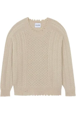Kujten Ita Cable Crewneck in^ Sweaters