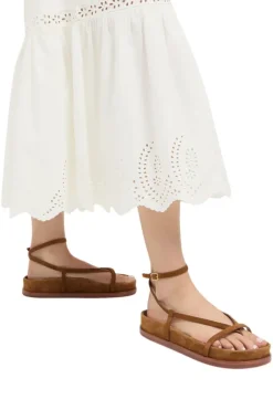 Loeffler Randall Sonny Ankle Strap Sandal in^ Shoes