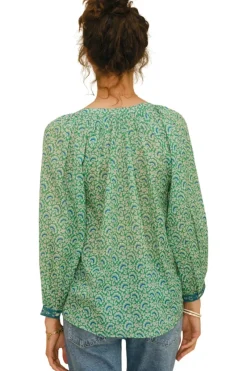 M.A.B.E. Dana Long Sleeve Top in^ Tops