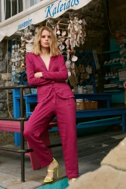 MASON'S Iris Pant in Fuchsia^ Pants, Shorts, & Skirts