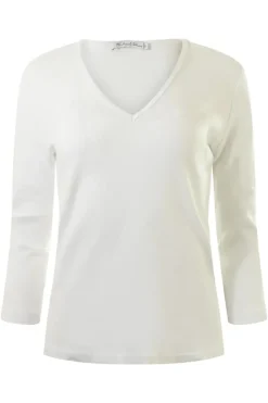 MICHAEL STARS Adele Long Sleeve V-neck Tee^ Tops