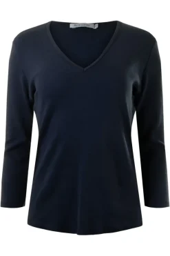 MICHAEL STARS Adele Long Sleeve V-neck Tee^ Tops