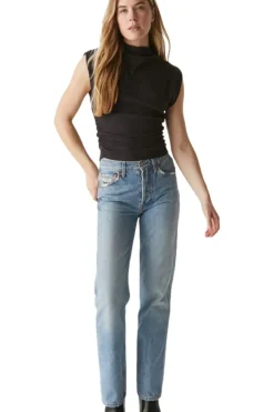 MICHAEL STARS Amara Power Shoulder Tank in^ Tops