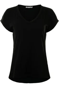MICHAEL STARS Baxter V-neck Raw Edge Tee^ Tops