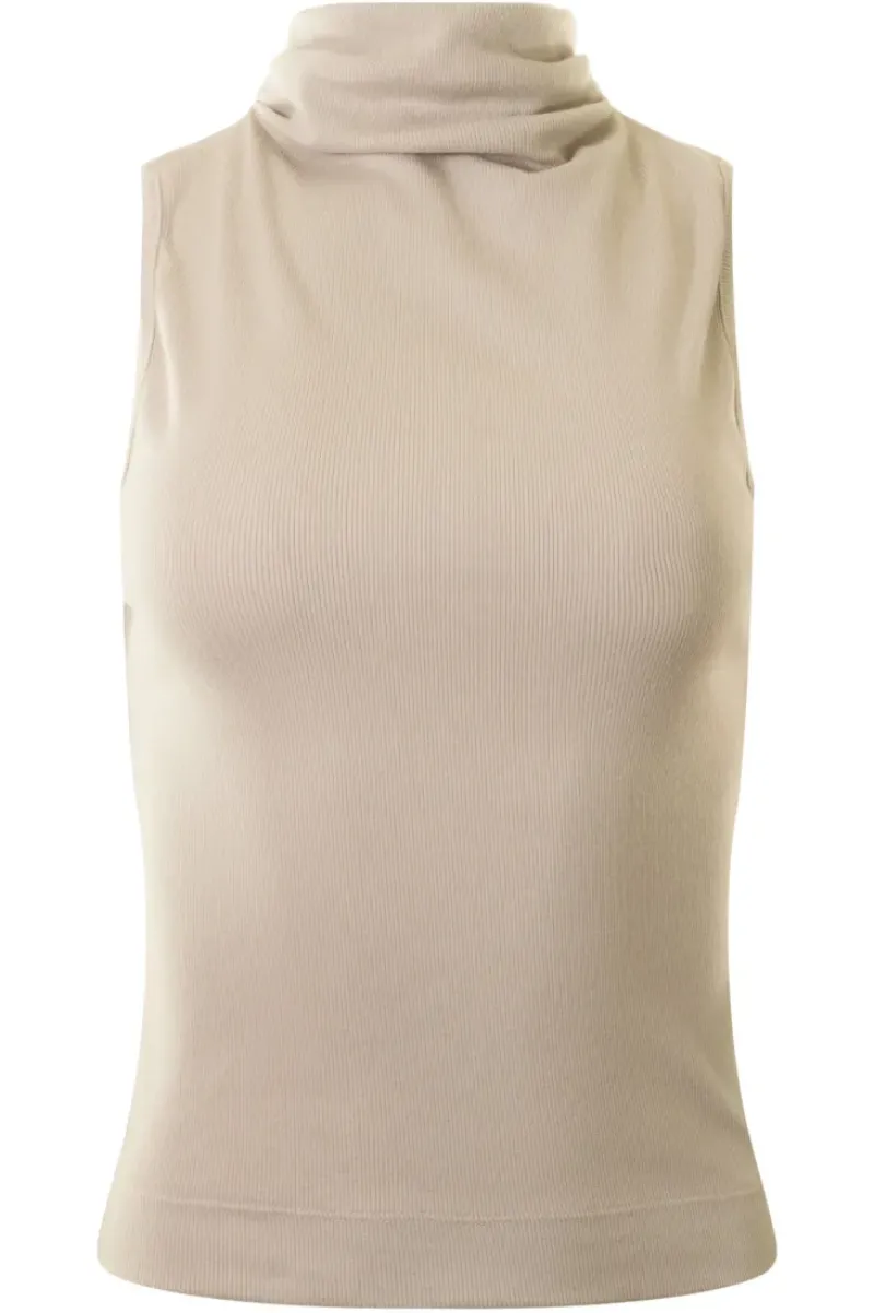 MICHAEL STARS Chiara Drape Neck Tank in^ Tops