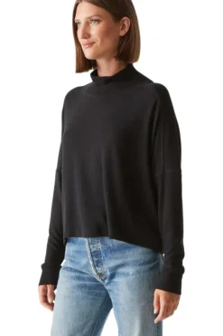 MICHAEL STARS Frida Mock Neck Top^ Tops