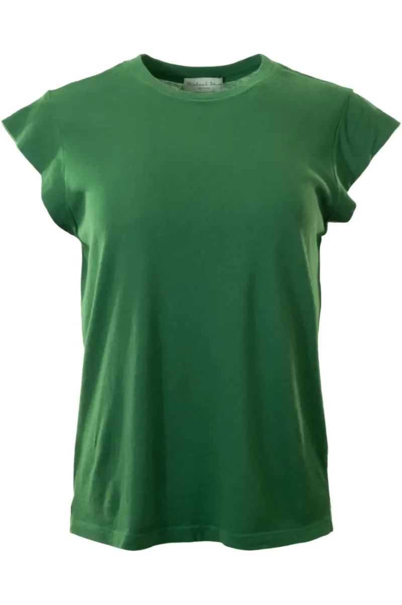 MICHAEL STARS Joey Power Shoulder Tee^ Tops