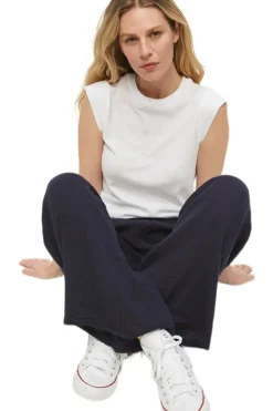 MICHAEL STARS Joey Power Shoulder Tee^ Tops