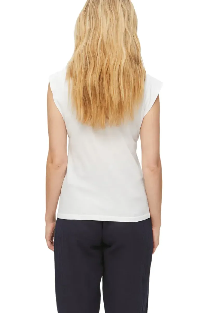 MICHAEL STARS Joey Power Shoulder Tee^ Tops