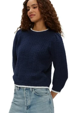 MICHAEL STARS Leonora Puff Sleeve Sweater in^ Sweaters